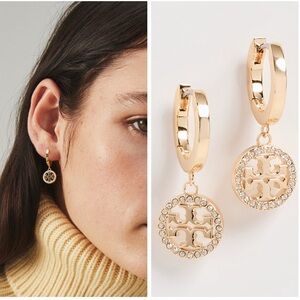 Tory Burch Gold Hoop Earrings
